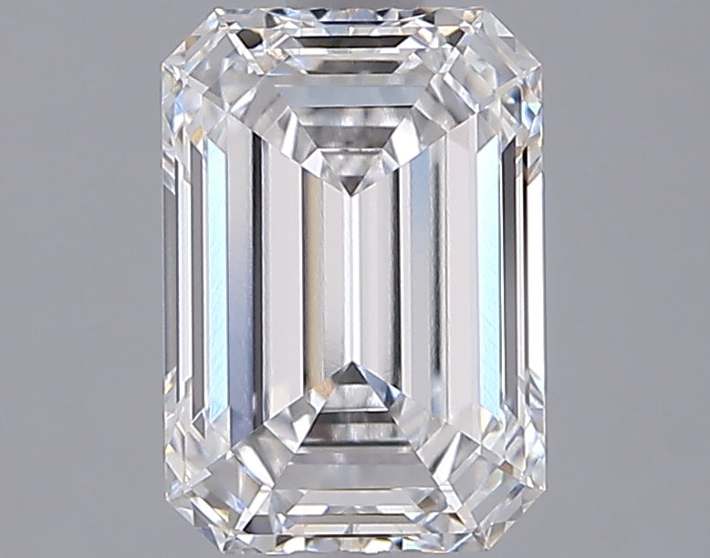 2.01 Carat Emerald Shaped, Ideal Cut, D Color, VVS1 Clarity, IGI Certified Lab Grown Diamond