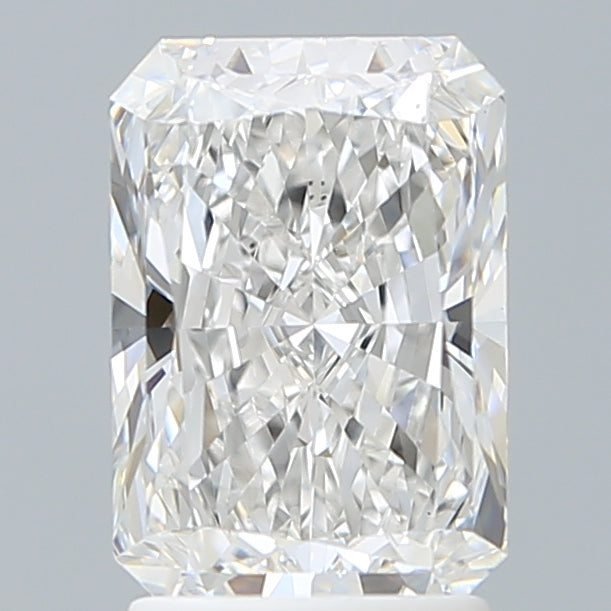 2.36 Carat Radiant Shaped, Ideal Cut, E Color, VS1 Clarity, IGI Certified Lab Grown Diamond