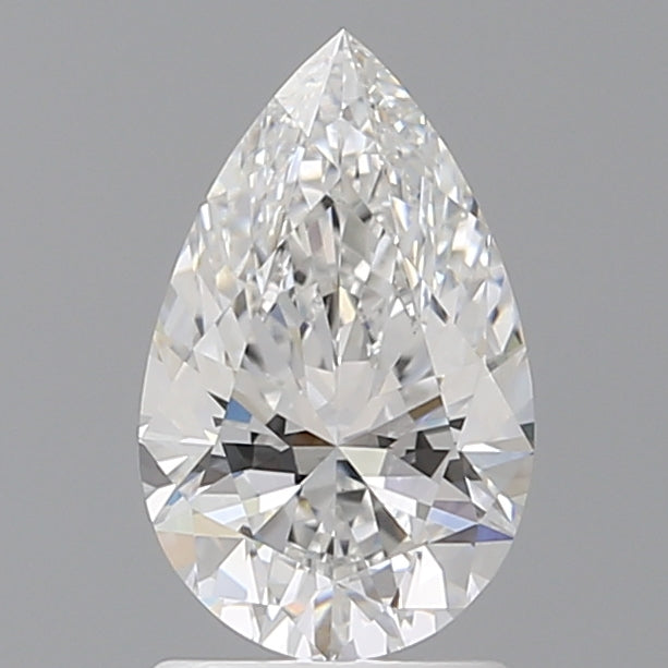 1.52 Carat Pear Shaped, Ideal Cut, E Color, VVS2 Clarity, IGI Certified Lab Grown Diamond