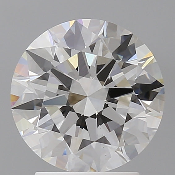 2.56 Carat Round Shaped, Ideal Cut, F Color, VS1 Clarity, IGI Certified Lab Grown Diamond