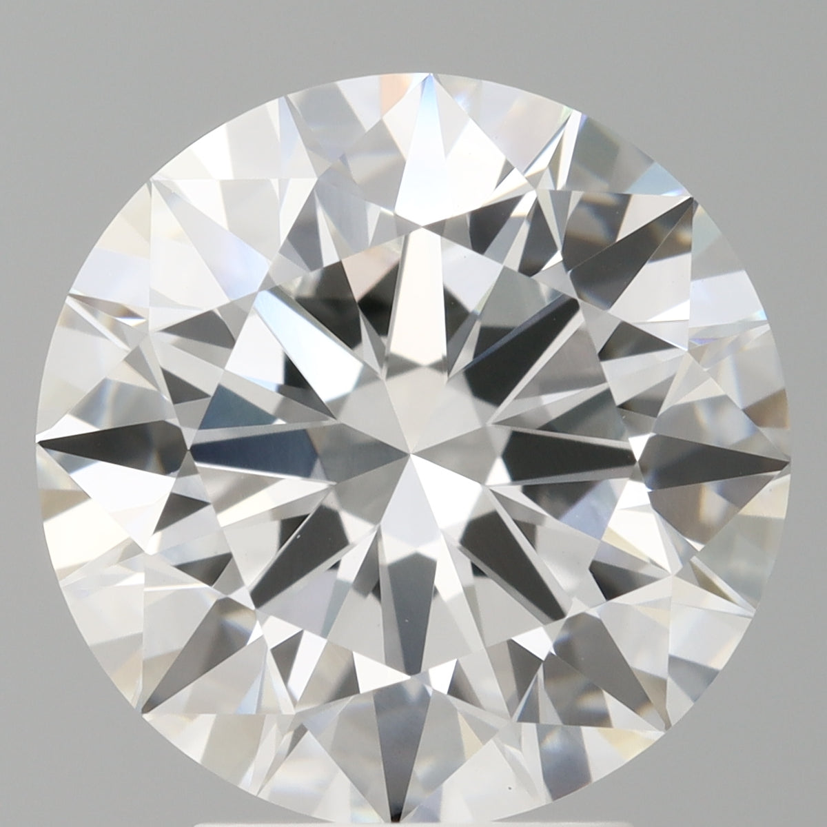 4.03 Carat Round Shaped, Excellent Cut, E Color, VVS2 Clarity, IGI Certified Lab Grown Diamond