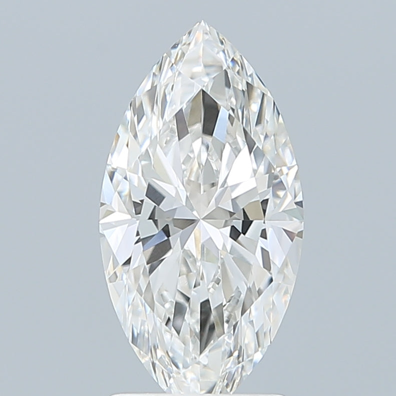 2.10 Carat Marquise Shaped, Ideal Cut, F Color, VVS1 Clarity, IGI Certified Lab Grown Diamond
