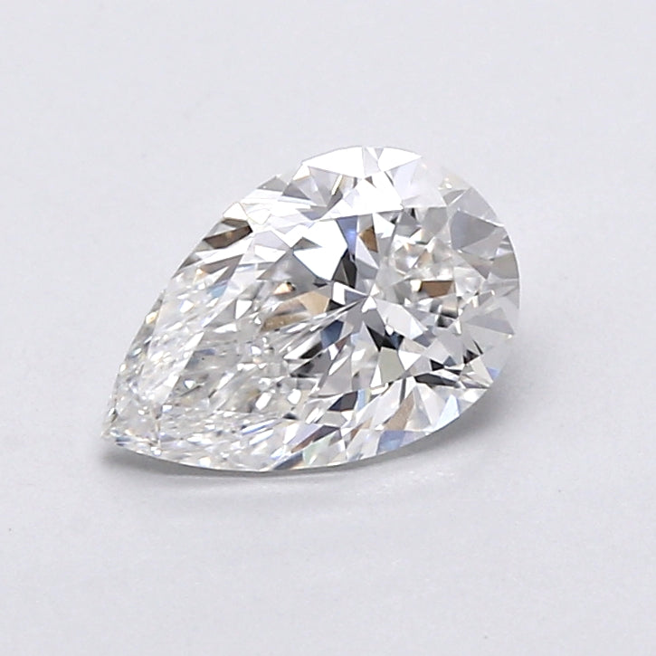 1.08 Carat Pear Shaped, Very Good Cut, E Color, VS1 Clarity, IGI Certified Lab Grown Diamond