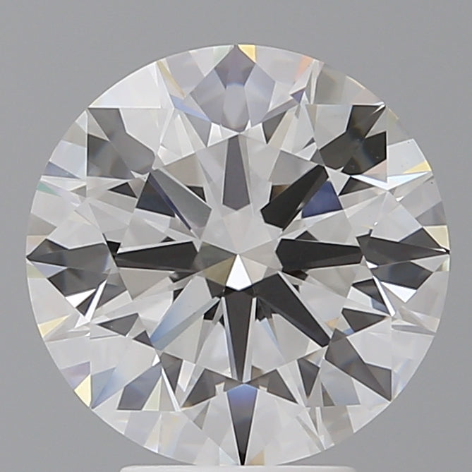 4.55 Carat Round Shaped, Ideal Cut, F Color, VVS2 Clarity, IGI Certified Lab Grown Diamond