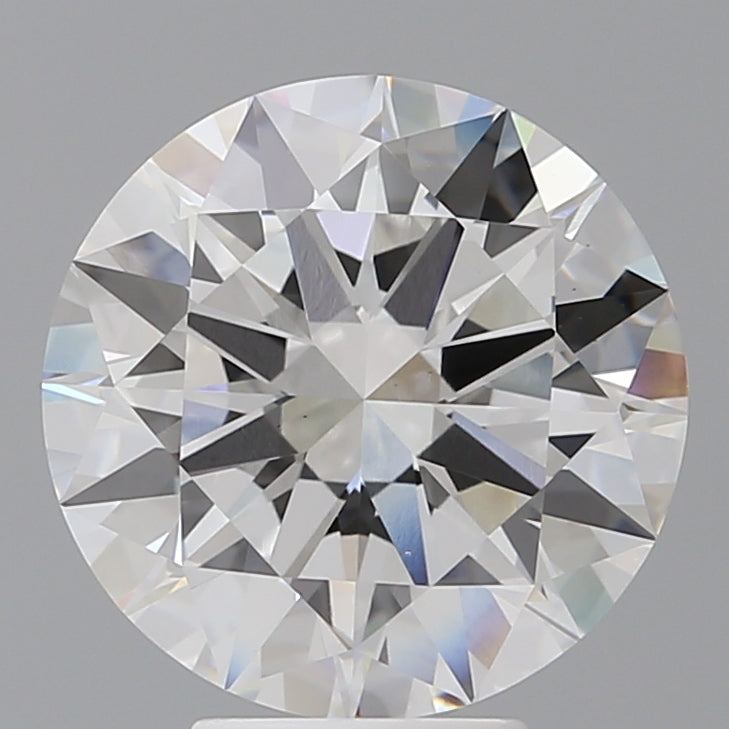 5.55 Carat Round Shaped, Excellent Cut, E Color, VS1 Clarity, IGI Certified Lab Grown Diamond