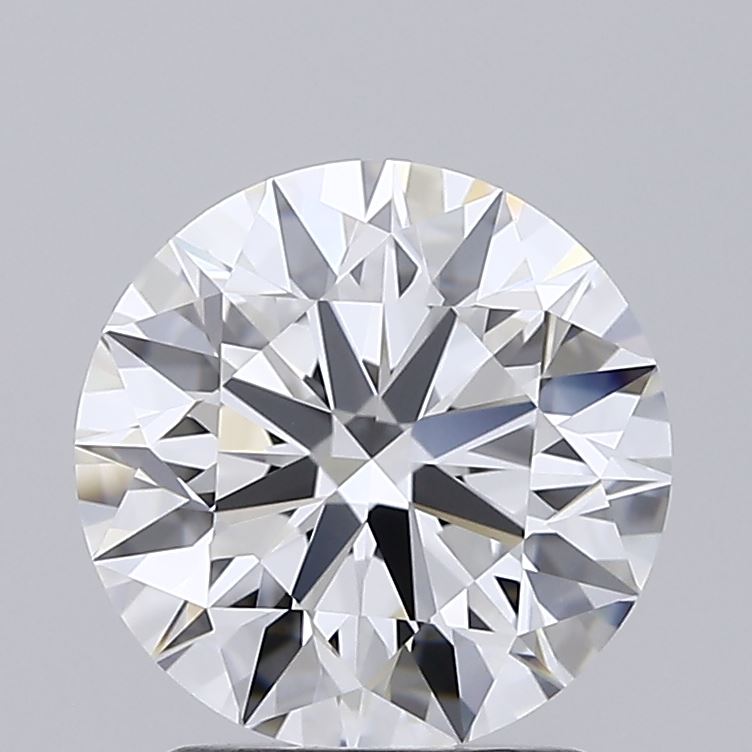 2.03 Carat Round Shaped, Ideal Cut, D Color, VVS1 Clarity, IGI Certified Lab Grown Diamond