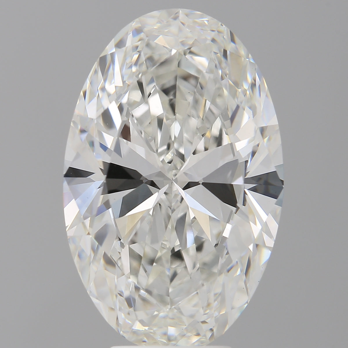 7.06 Carat Oval Shaped, Ideal Cut, F Color, VVS2 Clarity, IGI Certified Lab Grown Diamond
