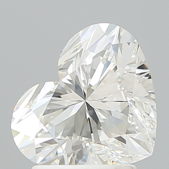 2.10 Carat Heart Shaped, Ideal Cut, E Color, VVS2 Clarity, IGI Certified Lab Grown Diamond