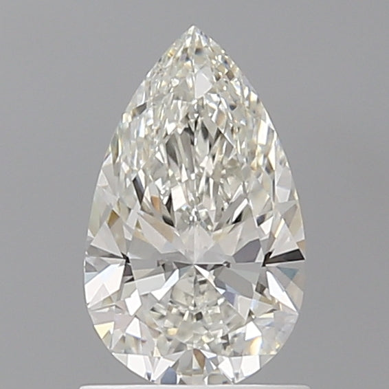 1.10 Carat Pear Shaped, Ideal Cut, G Color, VS1 Clarity, IGI Certified Lab Grown Diamond