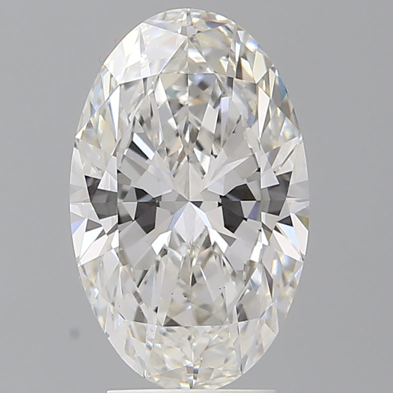 3.58 Carat Oval Shaped, Ideal Cut, F Color, VS2 Clarity, IGI Certified Lab Grown Diamond