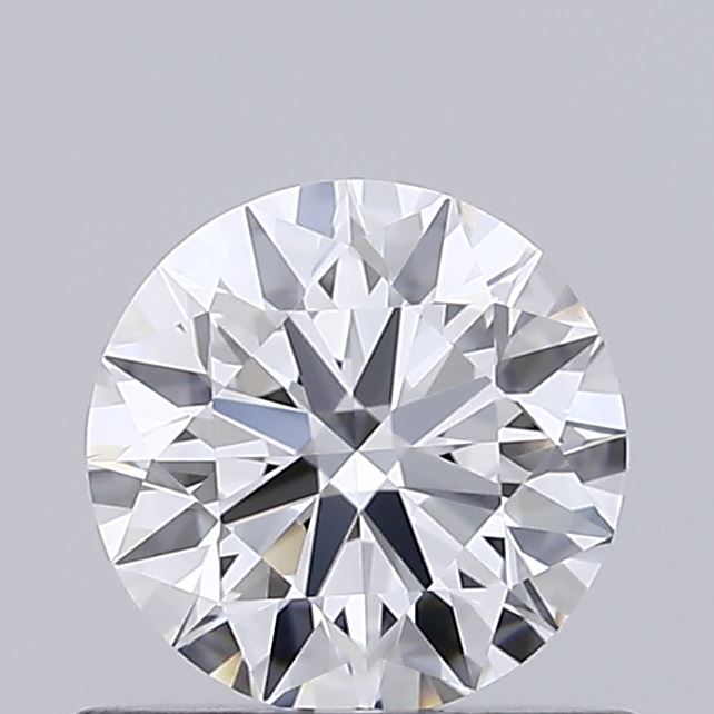0.54 Carat Round Shaped, Ideal Cut, D Color, VVS2 Clarity, IGI Certified Lab Grown Diamond