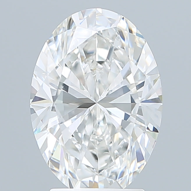 3.02 Carat Oval Shaped, Excellent Cut, E Color, VVS2 Clarity, IGI Certified Lab Grown Diamond