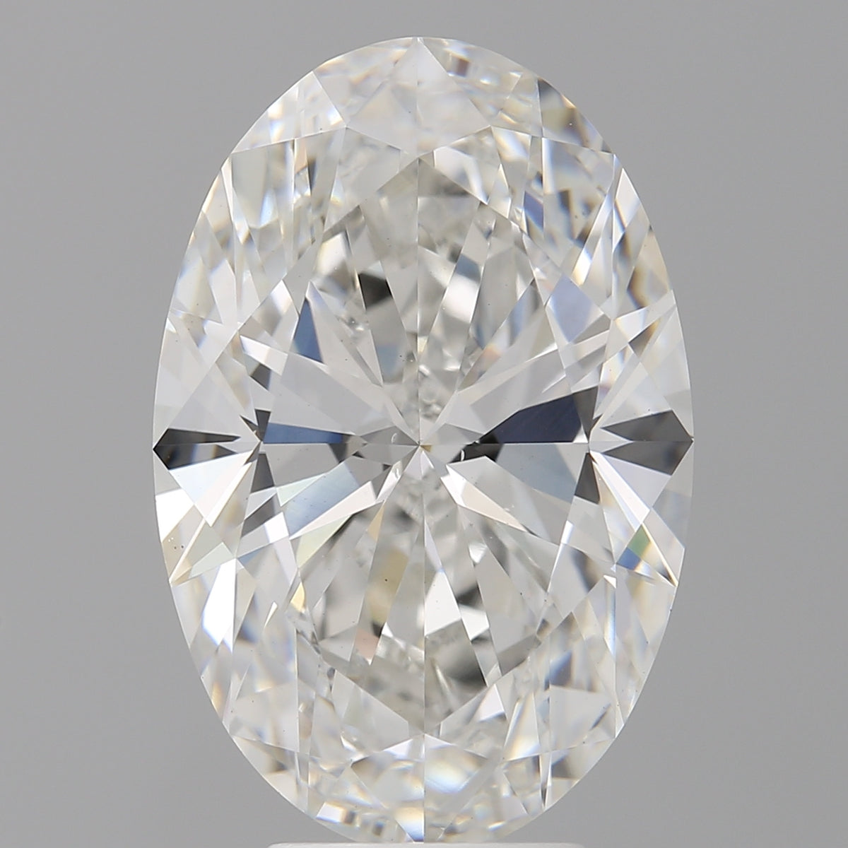6.02 Carat Oval Shaped, Ideal Cut, F Color, VS2 Clarity, IGI Certified Lab Grown Diamond