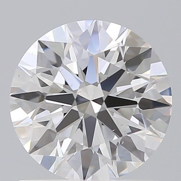 1.14 Carat Round Shaped, Ideal Cut, D Color, VS2 Clarity, IGI Certified Lab Grown Diamond