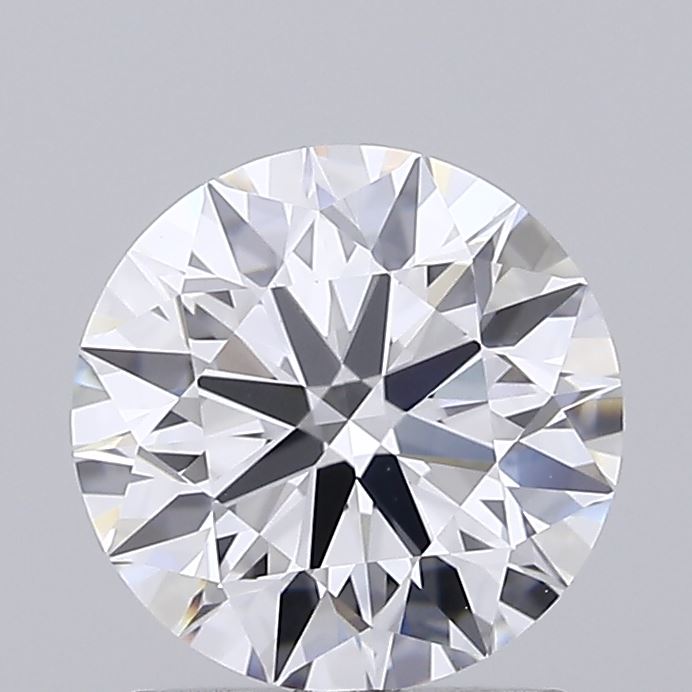 1.51 Carat Round Shaped, Ideal Cut, D Color, VVS2 Clarity, IGI Certified Lab Grown Diamond