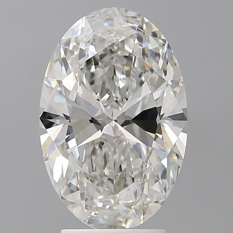 3.53 Carat Oval Shaped, Ideal Cut, F Color, VS1 Clarity, IGI Certified Lab Grown Diamond