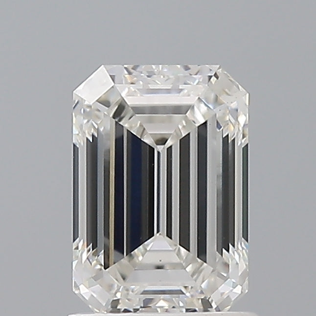 1.55 Carat Emerald Shaped, Ideal Cut, F Color, VS1 Clarity, IGI Certified Lab Grown Diamond