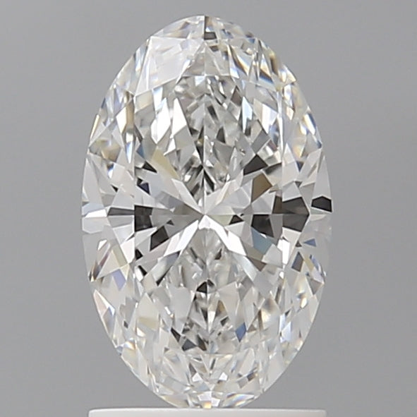 1.58 Carat Oval Shaped, Ideal Cut, E Color, VVS2 Clarity, IGI Certified Lab Grown Diamond