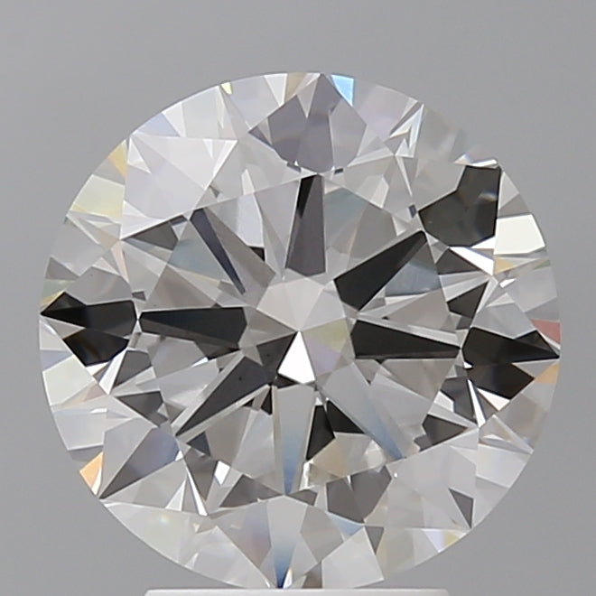 4.01 Carat Round Shaped, Excellent Cut, F Color, VS1 Clarity, IGI Certified Lab Grown Diamond