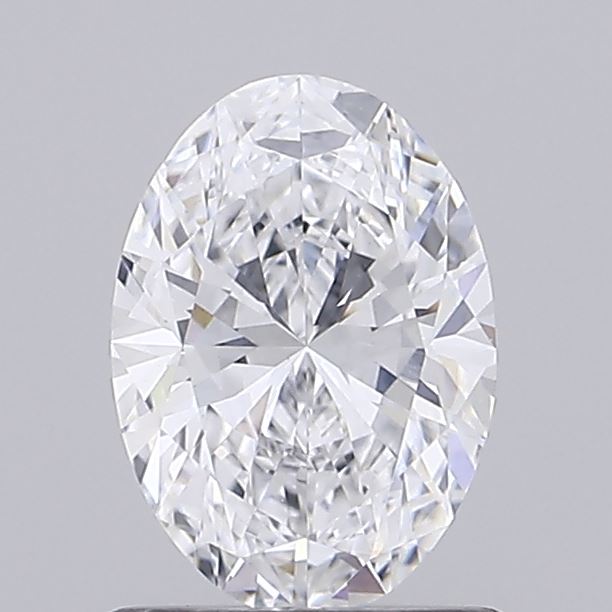 0.96 Carat Oval Shaped, Ideal Cut, D Color, VVS2 Clarity, IGI Certified Lab Grown Diamond