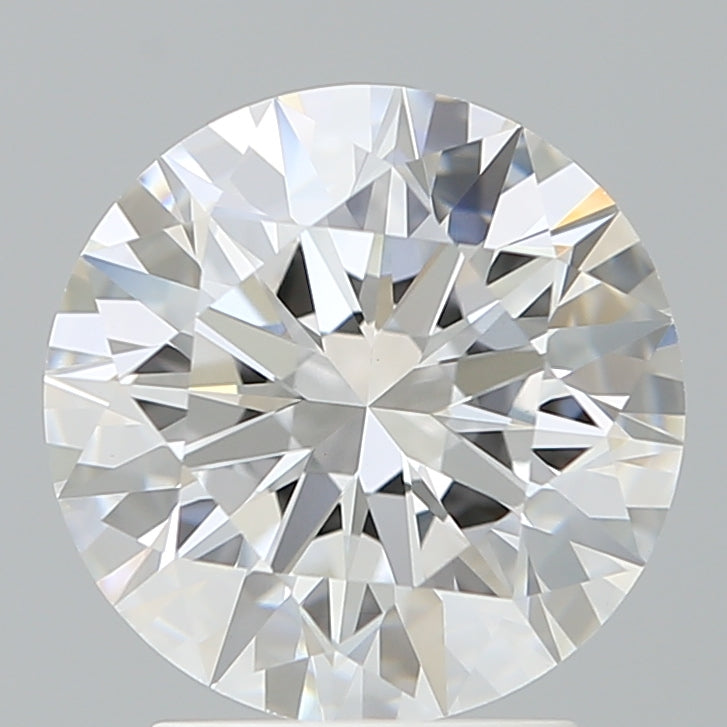 2.69 Carat Round Shaped, Ideal Cut, D Color, VVS2 Clarity, IGI Certified Lab Grown Diamond