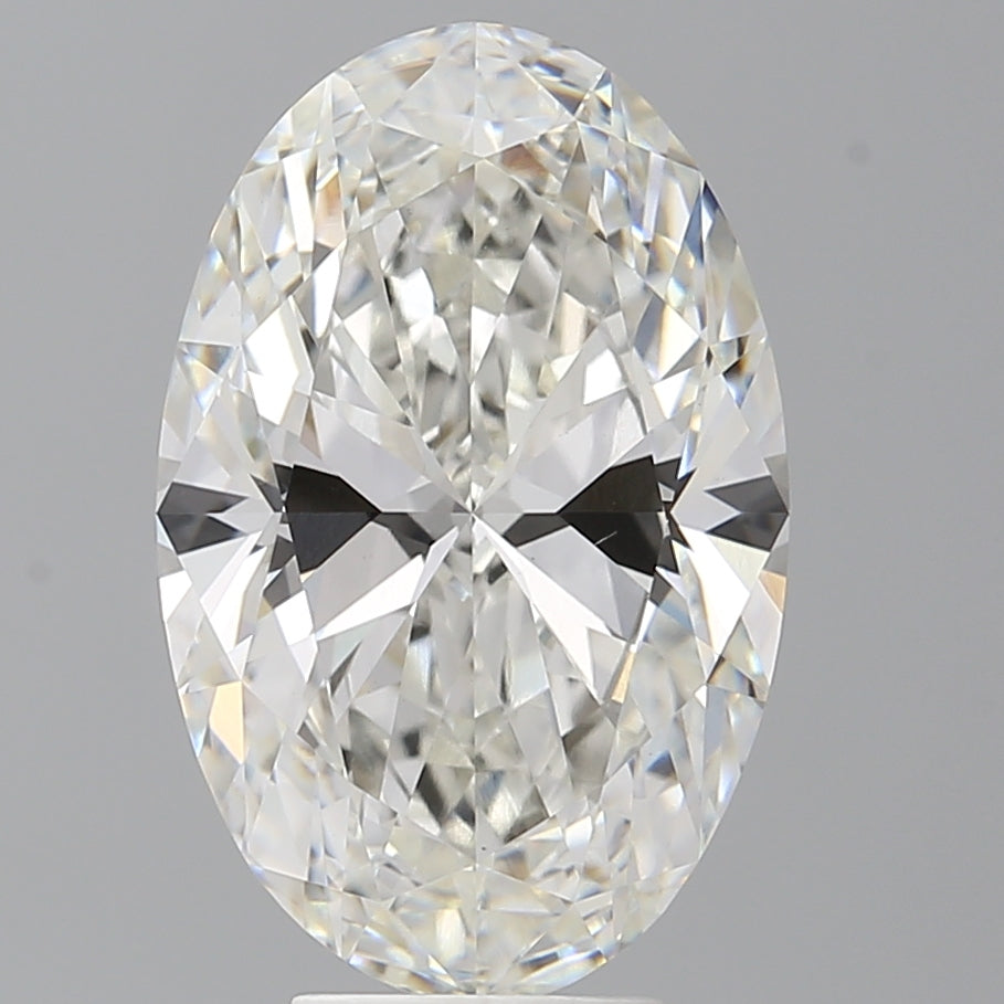 6.04 Carat Oval Shaped, Ideal Cut, F Color, VVS2 Clarity, IGI Certified Lab Grown Diamond