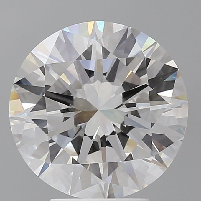 4.44 Carat Round Shaped, Excellent Cut, E Color, VVS2 Clarity, IGI Certified Lab Grown Diamond