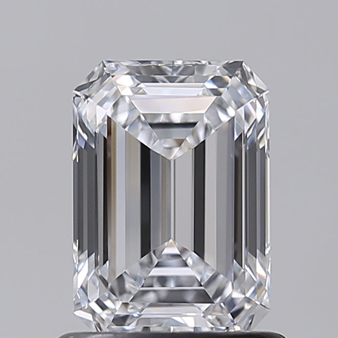 1.02 Carat Emerald Shaped, Excellent Cut, D Color, VVS1 Clarity, IGI Certified Lab Grown Diamond