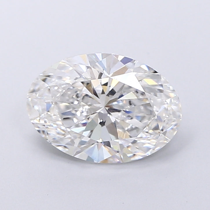 2.09 Carat Oval Shaped, Very Good Cut, E Color, VVS2 Clarity, IGI Certified Lab Grown Diamond
