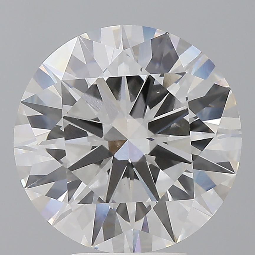 6.00 Carat Round Shaped, Excellent Cut, F Color, VS1 Clarity, IGI Certified Lab Grown Diamond
