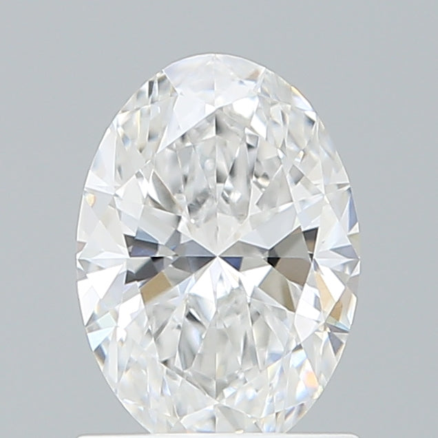 1.05 Carat Oval Shaped, Excellent Cut, D Color, VVS2 Clarity, IGI Certified Lab Grown Diamond