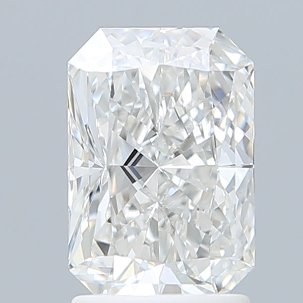2.02 Carat Radiant Shaped, Excellent Cut, E Color, VVS2 Clarity, IGI Certified Lab Grown Diamond