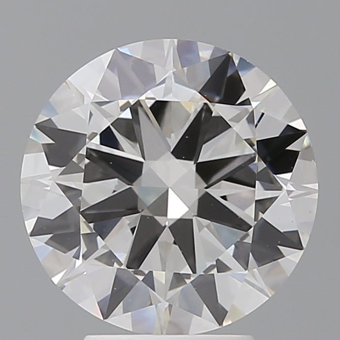 4.03 Carat Round Shaped, Excellent Cut, F Color, VS1 Clarity, IGI Certified Lab Grown Diamond