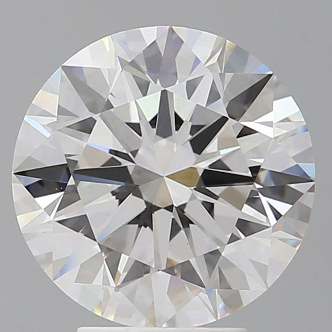 4.51 Carat Round Shaped, Ideal Cut, E Color, VVS2 Clarity, IGI Certified Lab Grown Diamond