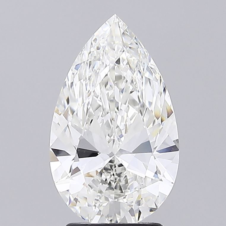 3.01 Carat Pear Shaped, Ideal Cut, G Color, VVS1 Clarity, IGI Certified Lab Grown Diamond