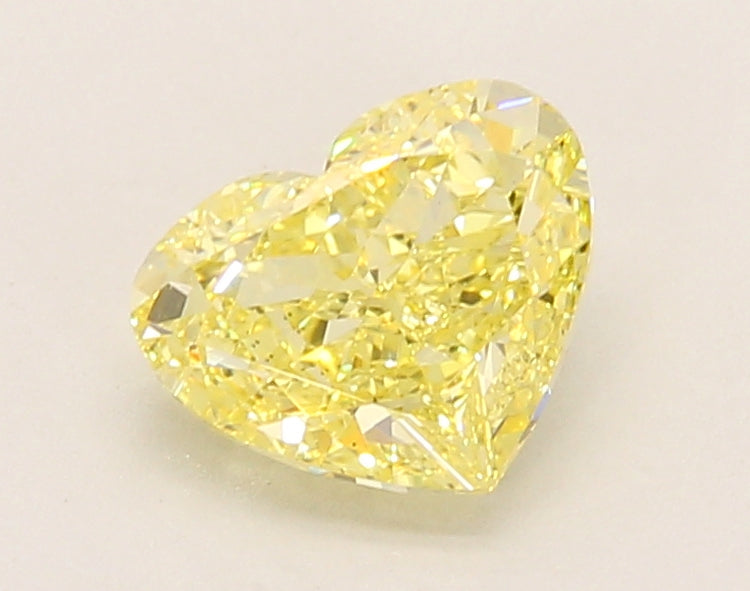 1.42 Carat Heart Shaped, Very Good Cut, VS1 Clarity, IGI Certified Lab Grown Diamond