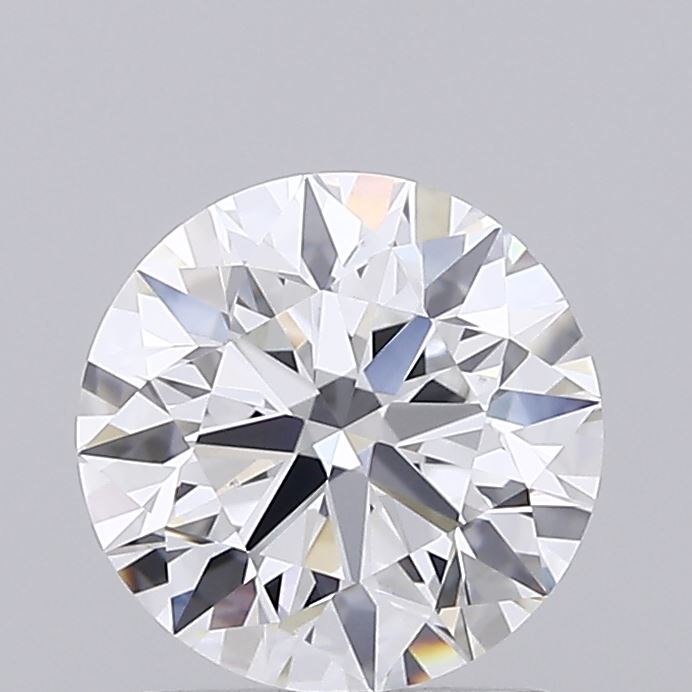 1.50 Carat Round Shaped, Ideal Cut, D Color, VS1 Clarity, IGI Certified Lab Grown Diamond