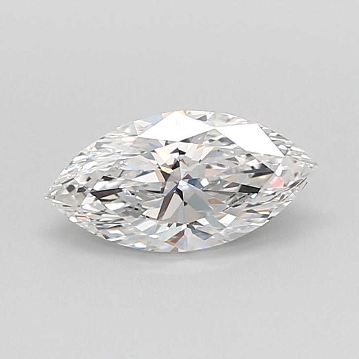 1.00 Carat Marquise Shaped, Very Good Cut, E Color, VVS2 Clarity, IGI Certified Lab Grown Diamond