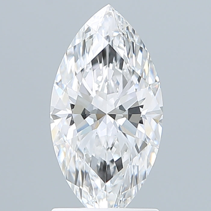 1.60 Carat Marquise Shaped, Ideal Cut, D Color, VVS2 Clarity, IGI Certified Lab Grown Diamond