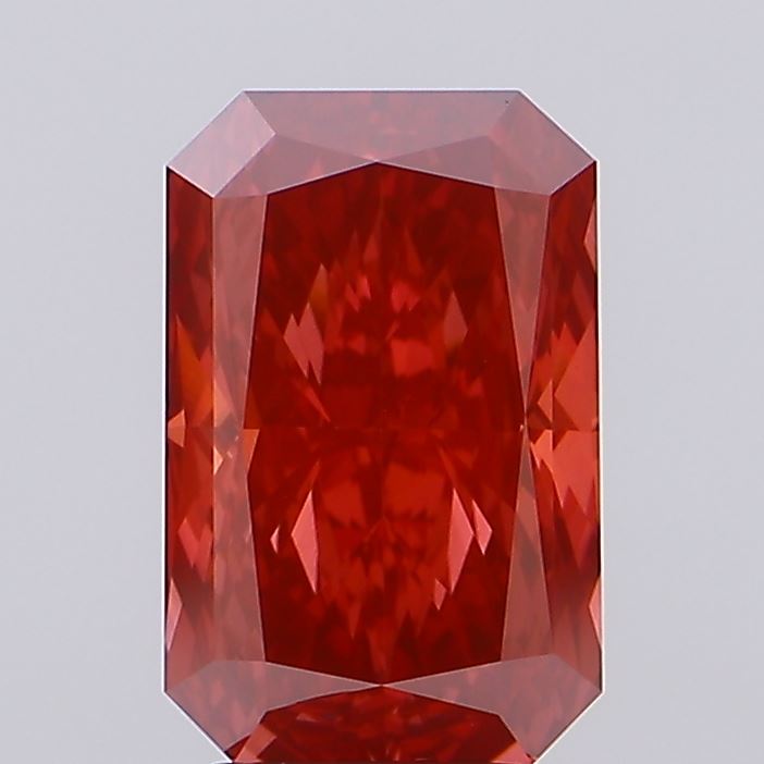 3.80 Carat Radiant Shaped, Ideal Cut, VS1 Clarity, IGI Certified Lab Grown Diamond