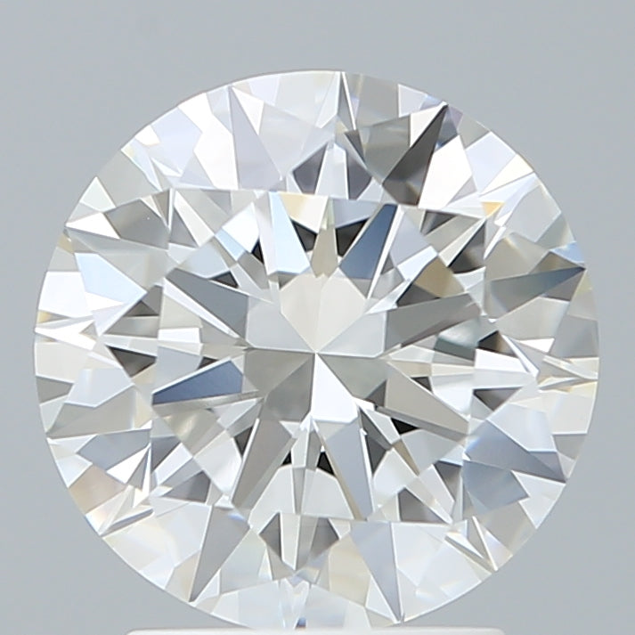 2.57 Carat Round Shaped, Excellent Cut, F Color, VVS2 Clarity, IGI Certified Lab Grown Diamond