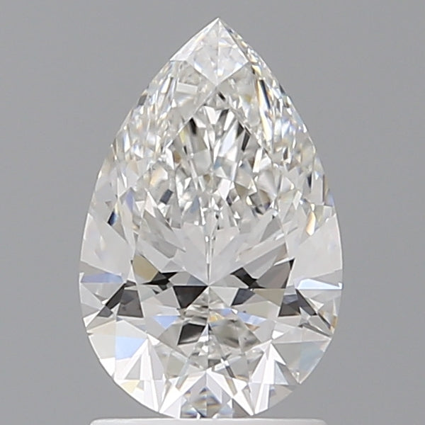 1.59 Carat Pear Shaped, Ideal Cut, E Color, VS1 Clarity, IGI Certified Lab Grown Diamond