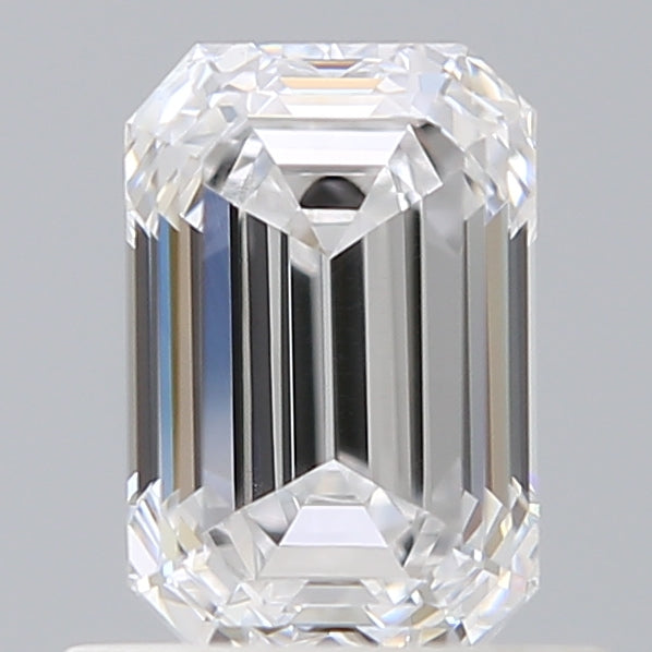 0.93 Carat Emerald Shaped, Ideal Cut, E Color, VS1 Clarity, IGI Certified Lab Grown Diamond