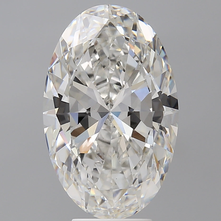 6.04 Carat Oval Shaped, Ideal Cut, E Color, VVS2 Clarity, IGI Certified Lab Grown Diamond
