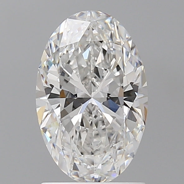 1.60 Carat Oval Shaped, Ideal Cut, E Color, VVS2 Clarity, IGI Certified Lab Grown Diamond