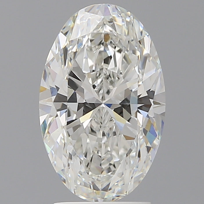3.01 Carat Oval Shaped, Excellent Cut, F Color, VVS2 Clarity, IGI Certified Lab Grown Diamond