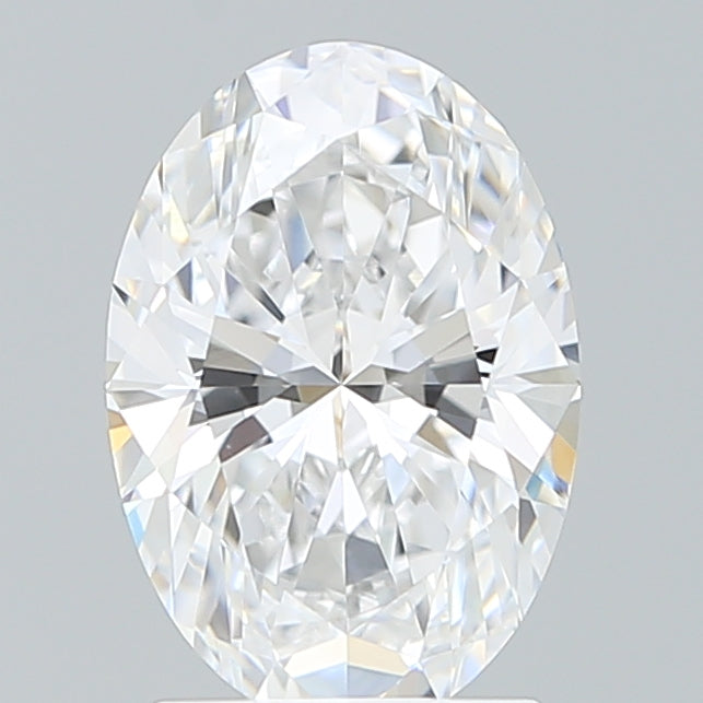 2.10 Carat Oval Shaped, Ideal Cut, D Color, VVS1 Clarity, IGI Certified Lab Grown Diamond