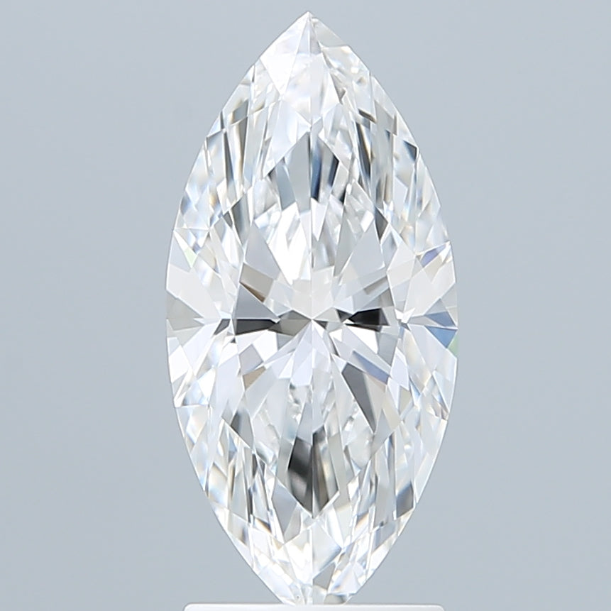 2.29 Carat Marquise Shaped, Ideal Cut, E Color, VVS2 Clarity, IGI Certified Lab Grown Diamond