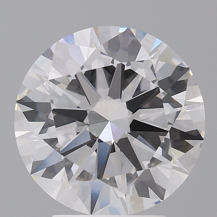 3.54 Carat Round Shaped, Excellent Cut, E Color, VS1 Clarity, IGI Certified Lab Grown Diamond