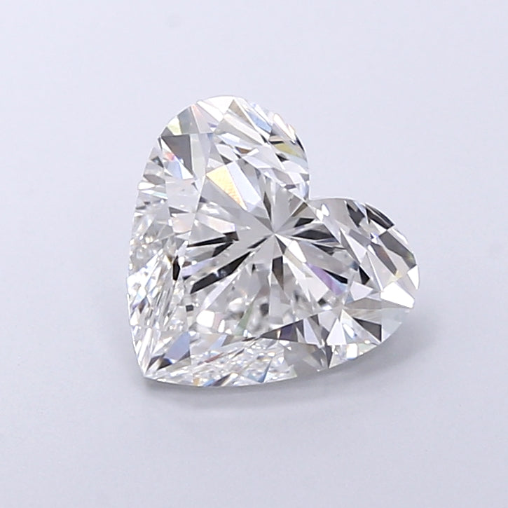 3.24 Carat Heart Shaped, Very Good Cut, E Color, VS1 Clarity, IGI Certified Lab Grown Diamond